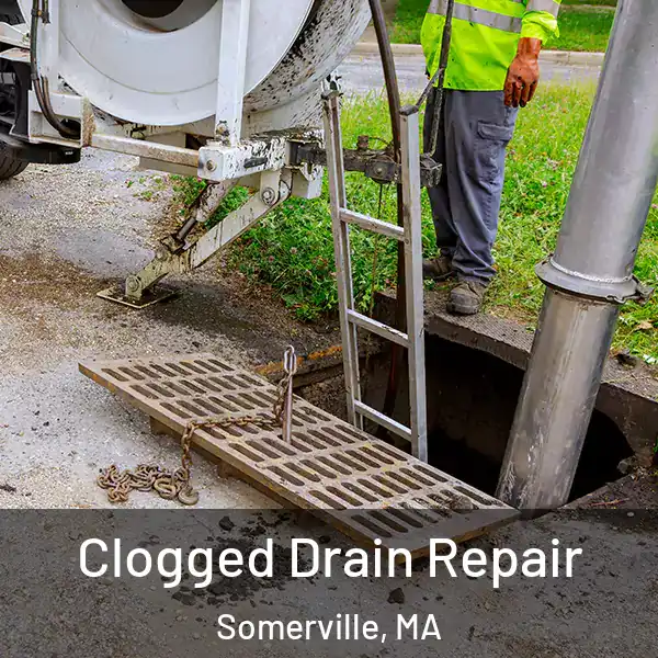  Clogged Drain Repair Somerville, MA